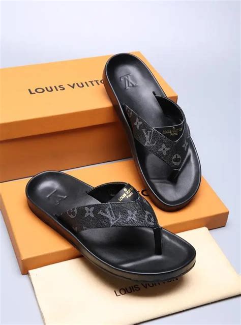 louis vuitton flip flops men's price|louis vuitton slippers for men.